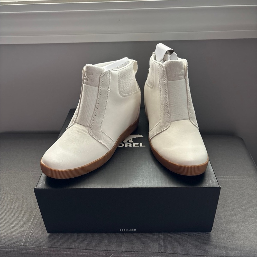 Sorel Women's White High-Top Sneakers